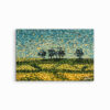 yellow flowering field